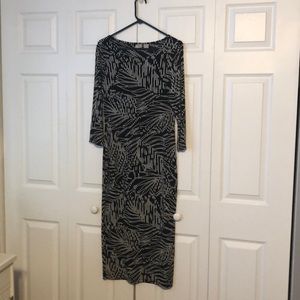 Chicos black/white dress
